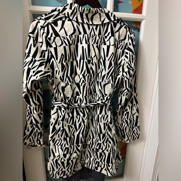 geometric design jacket - Picture 6 of 7